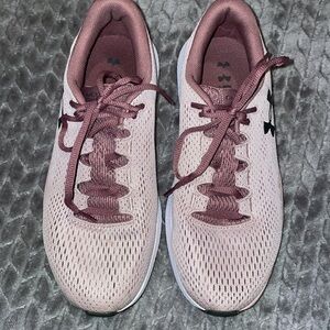 Under Armour Shoes Womens‎ 7 Charged Pursuit Sneakers Running Workout Road Pink